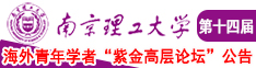 我草你骚bb在线南京理工大学第十四届海外青年学者紫金论坛诚邀海内外英才！